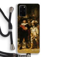 De Nachtwacht: Samsung Galaxy S20 Plus Transparant Hoesje met koord