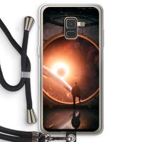 Ephemeral: Samsung Galaxy A8 (2018) Transparant Hoesje met koord