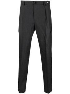 Tagliatore pantalon chino en laine à plis marqués - Gris