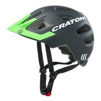 Cratoni Helm maxster pro black-neongreen matt xs-s