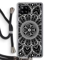 Roses Are Red: Samsung Galaxy A42 5G Transparant Hoesje met koord