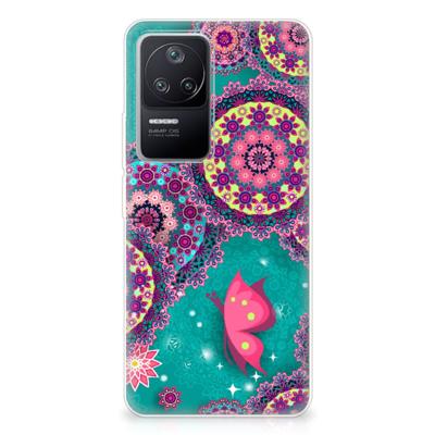 Xiaomi Poco F4 | Hoesje maken | Cirkels en Vlinders