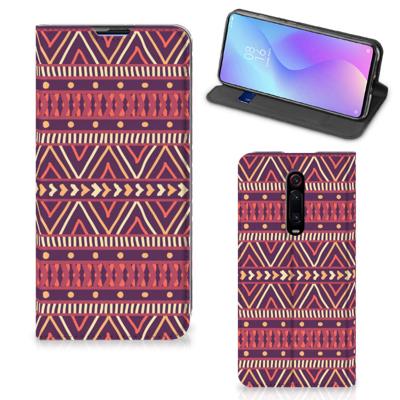Xiaomi Mi 9T Pro | Hoesje met Magneet | Aztec Paars