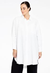 Yoek Blouse | Wit | Maat 54/56
