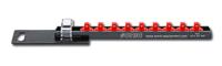 1/4" Aluminium doppenrail leeg (9-delig) PRL200209