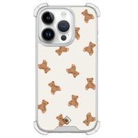 iPhone 14 Pro shockproof hoesje - Teddybeer