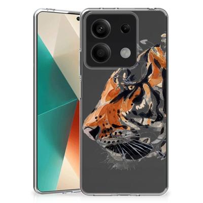 Smartphone hoesje Xiaomi Redmi Note 13 5G Watercolor Tiger