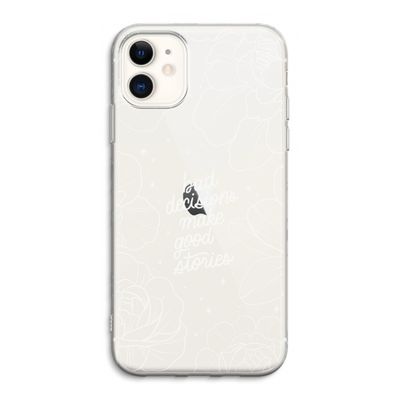 Good stories: iPhone 11 Transparant Hoesje
