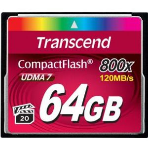 Transcend Compact Flash 64GB 800x
