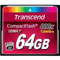 Transcend Compact Flash 64GB 800x