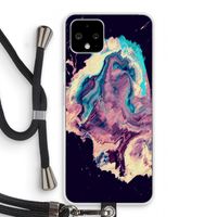 Cosmic Silence: Pixel 4 Transparant Hoesje met koord