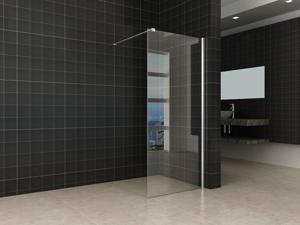 Wiesbaden Comfort inloopdouche 80x200 cm - 10mm NANO glas