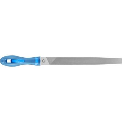 PFERD TOOLS 11216256 Werkplaatsvijl plat spits kap 1 inclusief ergonomisch vijlheft voor grove verspaning en afbramen Lengte 250 mm 1 stuk(s)