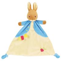 Pieter Konijn knuffeldoekje - 29 cm -pluche - haas tuttel - baby knuffeltje
