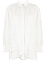 Charo Ruiz Ibiza blouse à découpes - Blanc