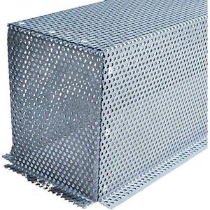 Elektrische ribbenbuiskachel beschermkap aluminium 500