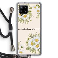 Daisies: Samsung Galaxy A42 5G Transparant Hoesje met koord