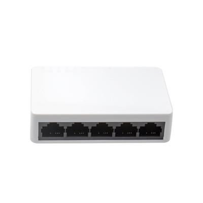 Fast Ethernet-switch met 5-poorts 10/100Mbps