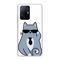 Cool cat: Xiaomi 11T Pro Transparant Hoesje