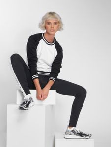 Urban Classics / trui Contrast College in wit