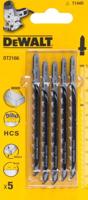 DeWALT DT2166 T 144 D Decoupeerzaagblad voor Hout & Spaanplaat VE=5