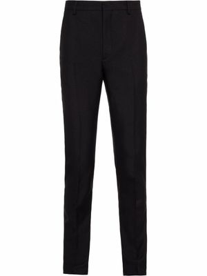 Prada pantalon de costume à plis marqués - Noir