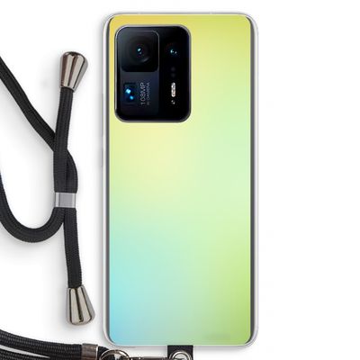 Minty mist pastel: Xiaomi Mi Mix 4 Transparant Hoesje met koord