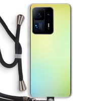 Minty mist pastel: Xiaomi Mi Mix 4 Transparant Hoesje met koord