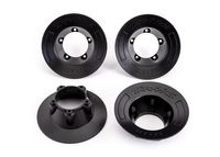 Traxxas - Wheel covers, black (4) (fits #9572 wheels) (TRX-9569) - thumbnail