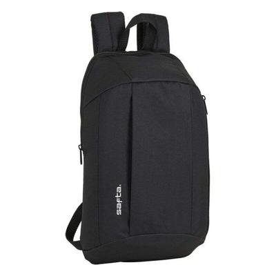 Casual Rugtas Safta M821A Zwart (22 x 39 x 10 cm)