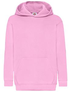 Fruit Of The Loom F421NK Kids´ Classic Hooded Sweat - Light Pink - 152