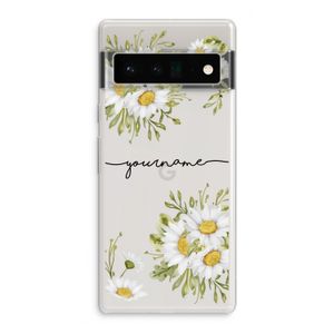 Daisies: Google Pixel 6 Pro Transparant Hoesje