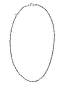 John Varvatos collier en chaine épaisse - Argent