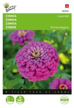 Zaden zinnia lavendel 25 zaden - Buzzy