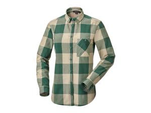 PARKSIDE Flanellen dames blouse (Groen/beige, 44)