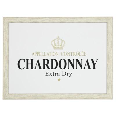 Schootkussen Chardonnay wit 43x33x9cm