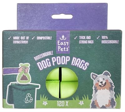 Easypets biologisch afbreekbare poepzakjes