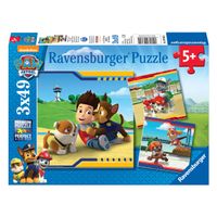 Ravensburger Puzzel Helden met Vacht, 3x49st. - thumbnail