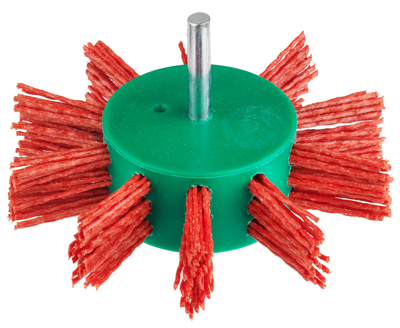Connex Rotorborstel Bm 100Mm Nylon Rood - COM219100