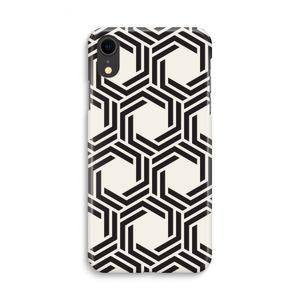 Geometrisch patroon: iPhone XR Volledig Geprint Hoesje