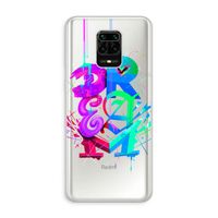 Dream: Xiaomi Redmi Note 10 Lite Transparant Hoesje Dream: Xiaomi Redmi Note 10 Lite Transparant Hoesje