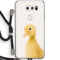 Duke: LG V30 Transparant Hoesje met koord