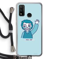 Zwaai: Huawei P Smart (2020) Transparant Hoesje met koord