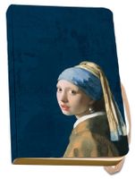 Notitieboek A6, zachte kaft: Meisje met de parel Vermeer, Mauritshuis