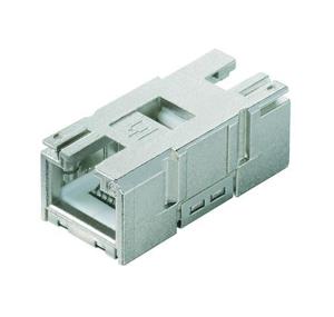 Telegärtner J80029A0010 STX V1 RJ45-koppelingselement Cat.6 J80029A0010 Koppeling, recht Aantal polen: 8P8C 1 stuk(s)