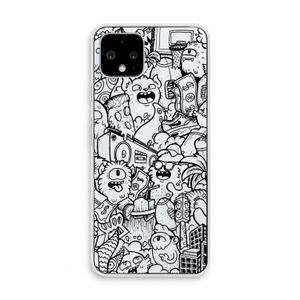 Vexx Black City : Pixel 4 Transparant Hoesje
