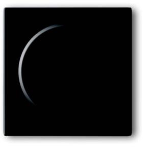 Busch-Jaeger 2CKA006599A2950 Dimmer Afdekking Carat Zwart-grijs, Antraciet 1 stuk(s)