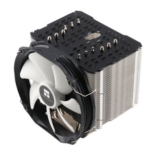 Thermalright MACHO REV. C Processor Luchtkoeler 14 cm Zwart, Roestvrijstaal, Wit