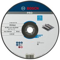 Bosch Accessoires Doorslijpschijf Metaal 230X2.5mm - 2608619776 Bosch Accessoires Doorslijpschijf Metaal 230X2.5mm - 2608619776