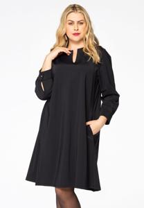 Yoek Jurk met rits COCO | Zwart | Maat 38/40